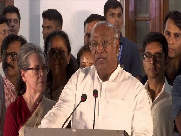 Congress National President Mallikarjun Kharge. (Photo/ANI)
