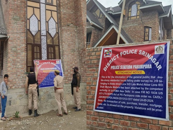 The accused is a narcotics dealer, said police.(Pic credit/ Srinagar police)