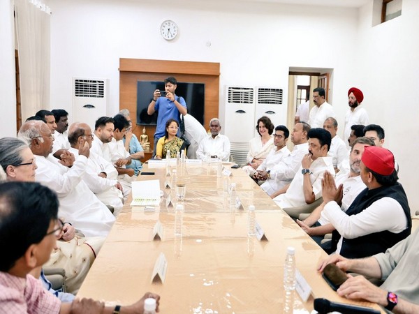INDIA bloc meeting in Delhi (Photo/@HemantSorenJMM)