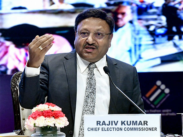 Chief Election Commissioner Rajiv Kumar. (Photo/ANI)
