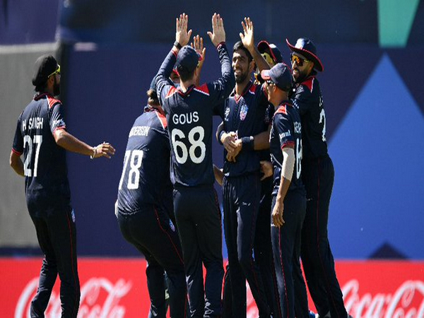 USA team celebrating a wicket. (Photo- ICC website)
