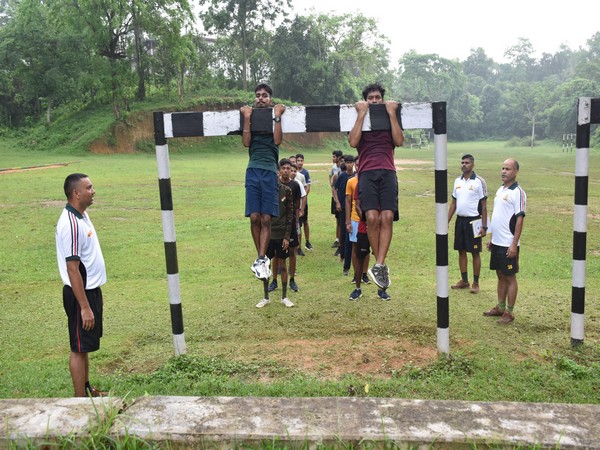 Assam Rifles conducted youth training in Radhanagar (Photo/ Assam Rifles)