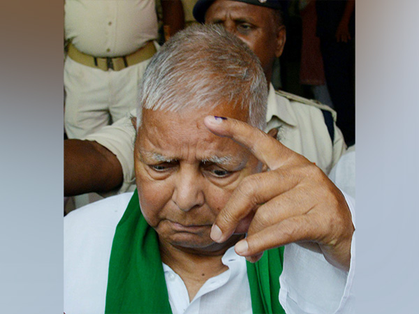 RJD Chief Lalu Prasad Yadav (File photo/ANI)