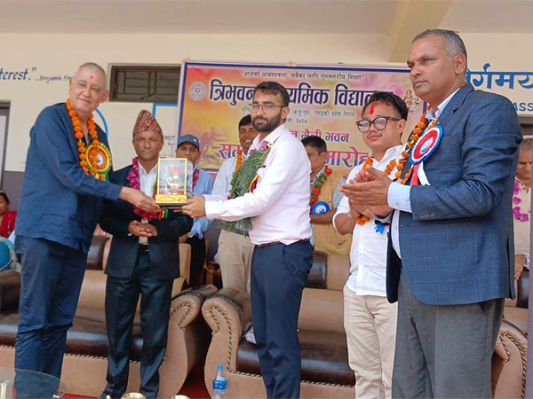 Nepal: India built school building inaugurated in Nawalparasi (East) (Photo/Embassy of India in Kathmandu)
