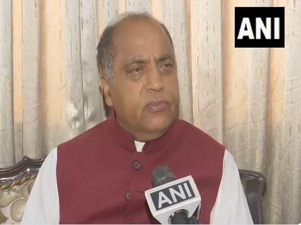 Himachal Pradesh former Chief Minister Jairam Thakur (Photo/ANI)