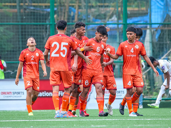 Punjab FC players celebrate their goal against East Bengal FC  (Photo: PFC))
