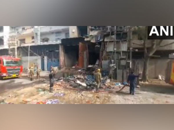 3 killed, six injured as fire breaks out in food processing factory in Delhi's Narela (Photo/ANI)