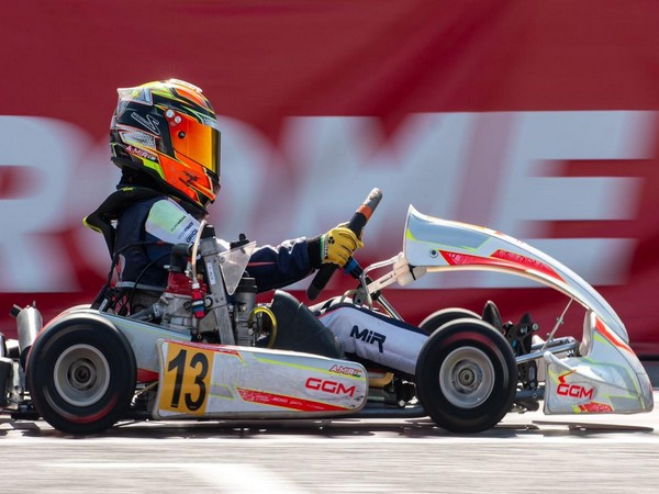 India's 9-year-old racer Atiqa Mir (Image: FMSCI)