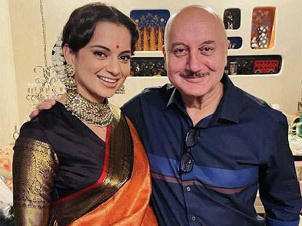 Actors Anupam Kher and Kangana Ranaut (Image source: Instagram)