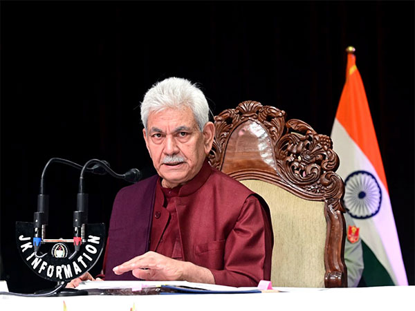 Lieutenant Governor Manoj Sinha. (File Photo/ANI)