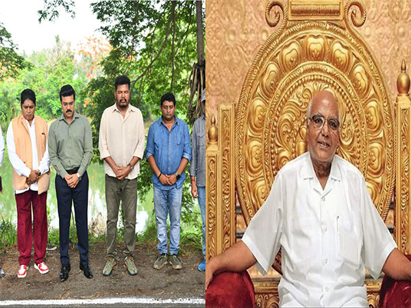 S Shankar, Ram Charan pay tribute to late Ramoji Rao (Image source/ Film production team), Ramoji Rao (Image source/X)