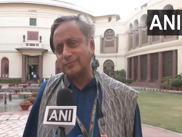 Congress senior leader Shashi Tharoor (Image/ANI)