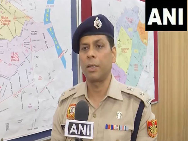 Deputy Commissioner of Police (DCP), Traffic, Prashant Gautam (Image/ANI)