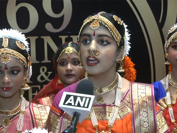 Anika Salvia, a young dancer at the event. (Photo/ANI)