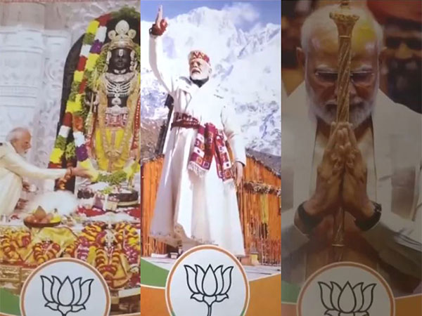 Posters of PM-designate Narendra Modi adorn Delhi (Photo/ANI)