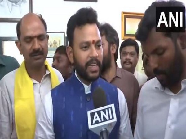 TDP MP-elect from Srikakulam constituency Rammohan Naidu Kinjarapu. (Photo/ANI)