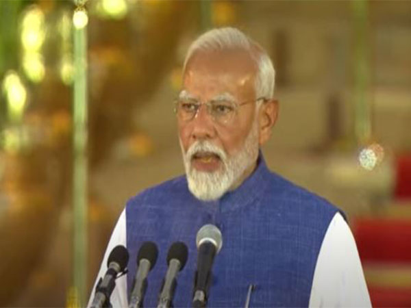 Narendra Modi takes oath as Prime Minister of India (Photo/ANI)