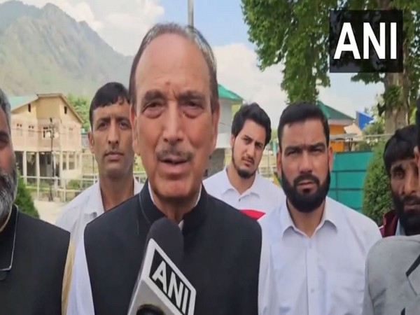 Democratic Progressive Azad Party chairman Ghulam Nabi Azad (File photo/ANI)