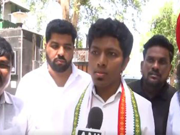 Sagar Eshwar Khandre, MP-elect from Karnataka (Photo/ANI)