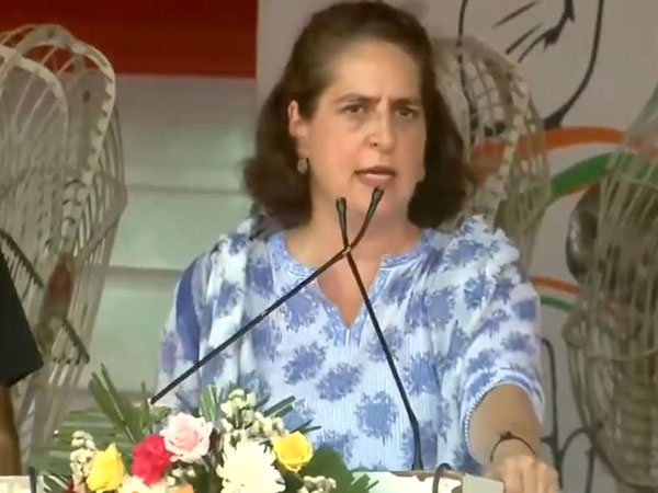 Congress leader Priyanka Gandhi (File photo/ANI)