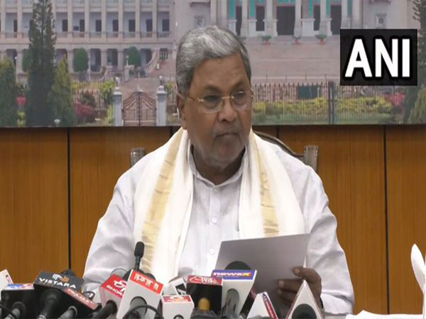 Karnataka Chief Minister Siddaramaiah (Photo/ANI)