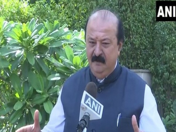 BJP leader Purnesh Modi. (Photo/ANI)