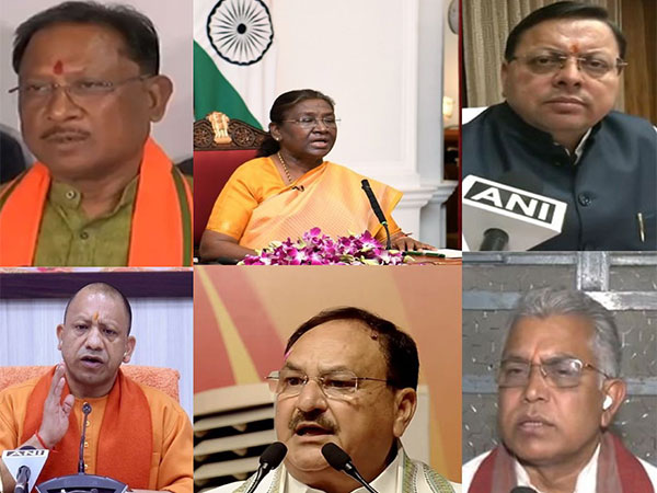 President Murmu, BJP leaders condoles loss of life in Reasi terror attack (Photo/ANI)