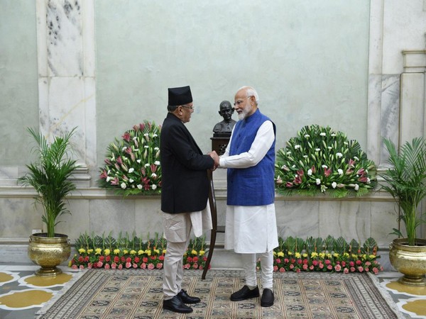 Nepal PM Pushpa Kamal Dahal meets Prime Minister Narendra Modi in New Delhi (Photo/X@cmprachanda)