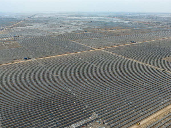 Khavda Mega-Power Plant (Photo source/ANI)