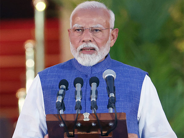 Prime Minister Narendra Modi taking oath of office (File Photo/ANI)