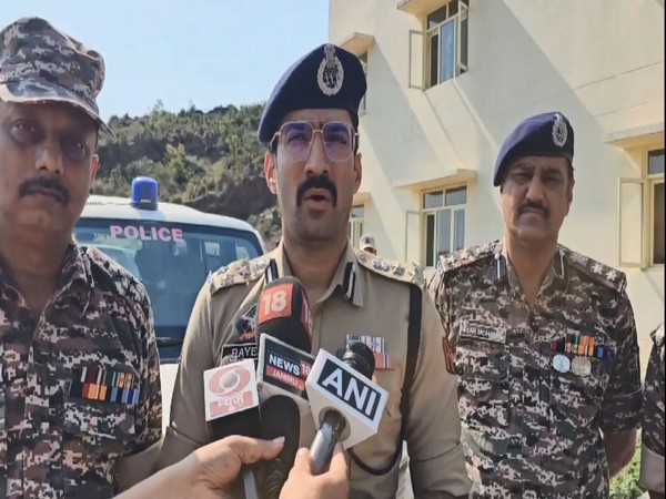 Rayees Mohammad Bhat, DIG, Udhampur range (Jammu and Kashmir) (Photo/ANI)