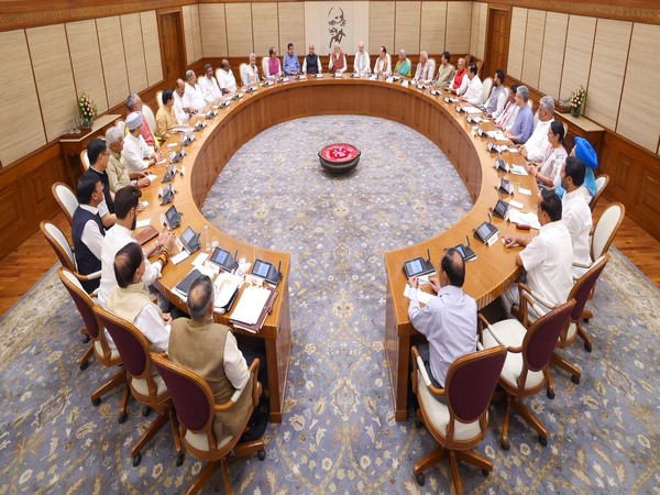 Visuals from the cabinet meeting on Monday