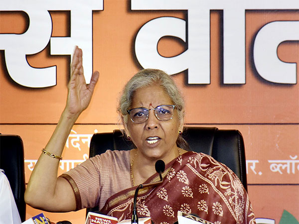 Finance Minister Nirmala Sitharaman (Photo/ANI)