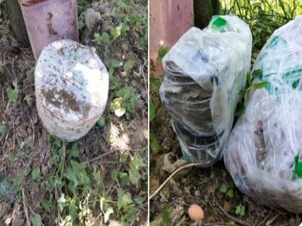 Two IEDs of 6 kg were recovered from the OGW network of slain LeT commanders (Photo/ANI)
