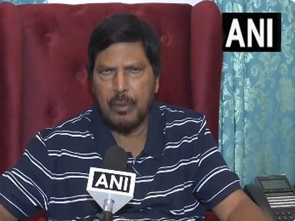 Ramdas Athawale, President of the Republican Party of India (Photo/ANI)
