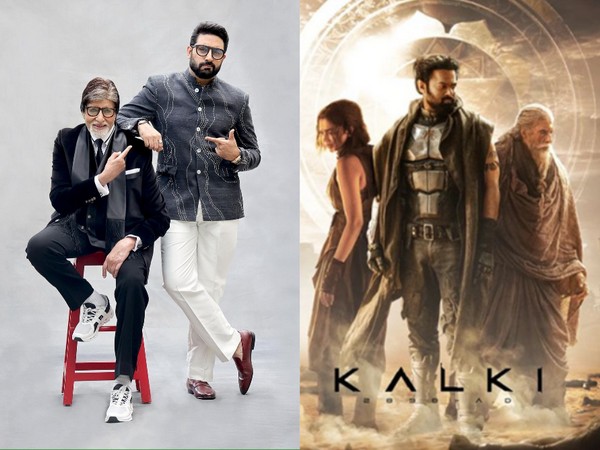 Amitabh Bachchan, Abhishek Bachchan, Kalki poster (Image Source: Instagram)