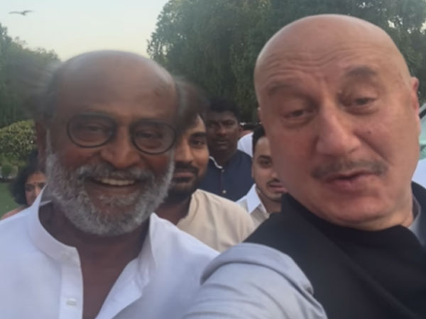 Rajinikanth, Anupam Kher (Image Source: Instagram)