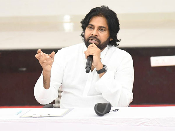 Janasena party chief Pawan Kalyan. (Photo/ANI)
