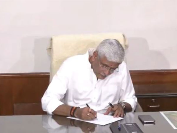 Gajendra Singh Shekhawat assumed charge as Union Minister of Culture (Photo/ANI)