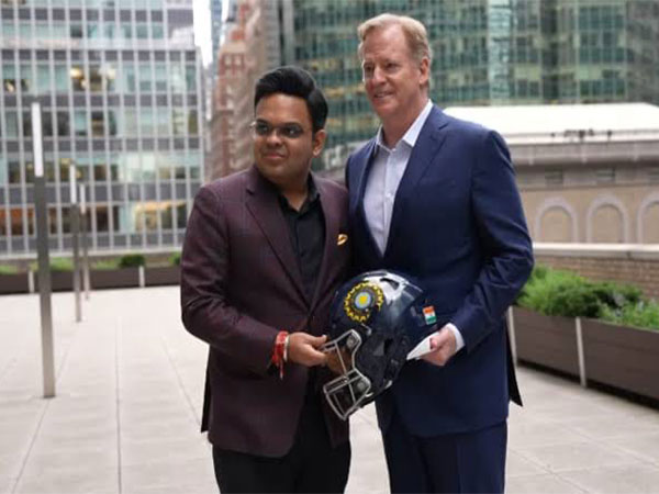 Jay Shah (L) and Roger Goodell (R) (Photo: BCCI/X)
