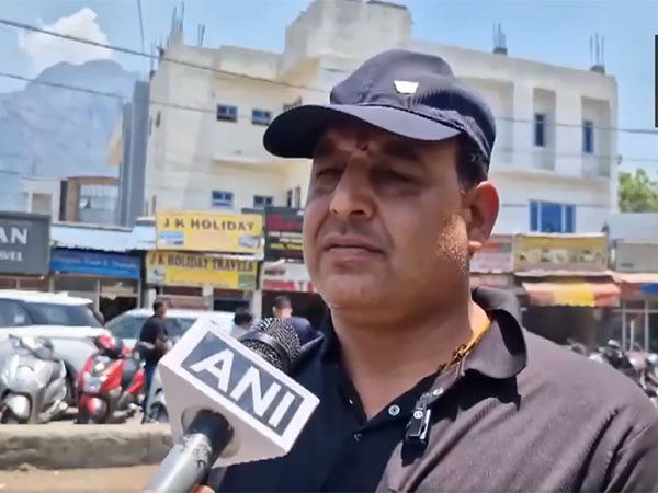 Ranjit Singh, manager of bus booking company whose bus came under attack in Reasi (Photo/ANI)