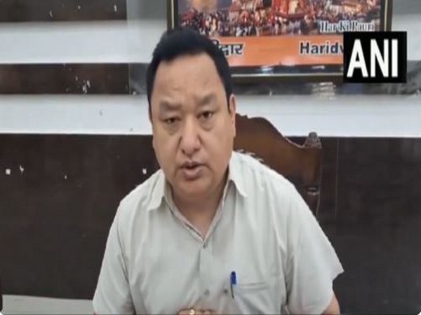 Haridwar District Magistrate Dheeraj Singh Garbiyal (Photo/ANI)