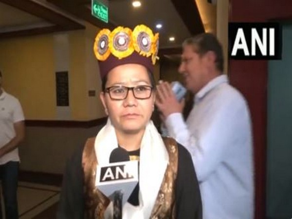 Anuradha Rana, youngest MLA of 14th Assembly of Himachal Pradesh (Photo/ANI)