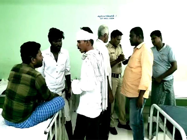 Injured workers at a hospital. (Photo/ANI)