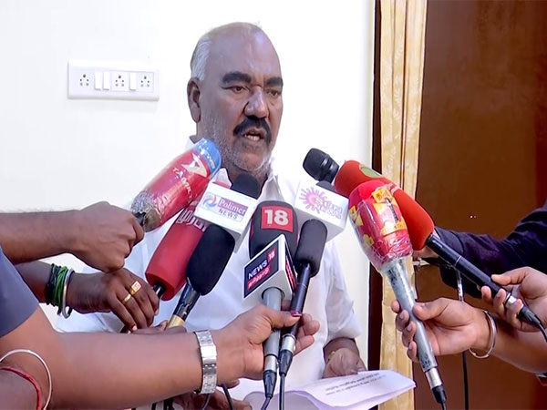 Tamil Nadu Minister KS Masthan. (Photo/ANI)