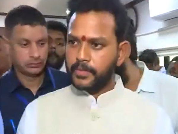 Ram Mohan Naidu takes charge of Civil Aviation Ministry. (ANI Photo)