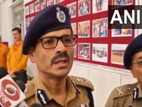 Jammu and Kashmir Director General of Police (DGP) RR Swain (Photo/ANI)