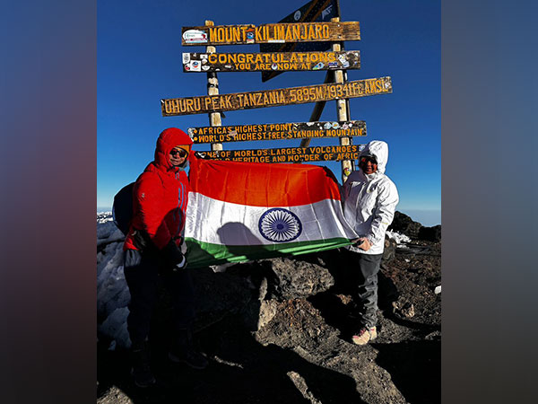 Naval couple Surg Commodore (Cmde) Diviya Gautam and Cmde Gaurav Gautam (retd). (Photo/ANI)