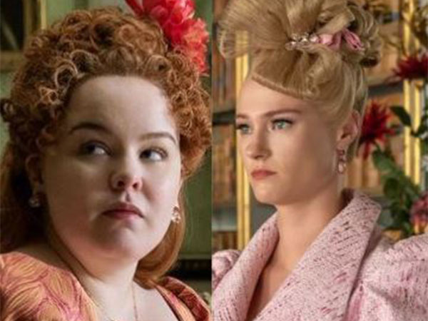  Nicola Coughlan as Penelope Featherington, Jessica Madsen as Cressida Cowper (Image source: Instagram) 