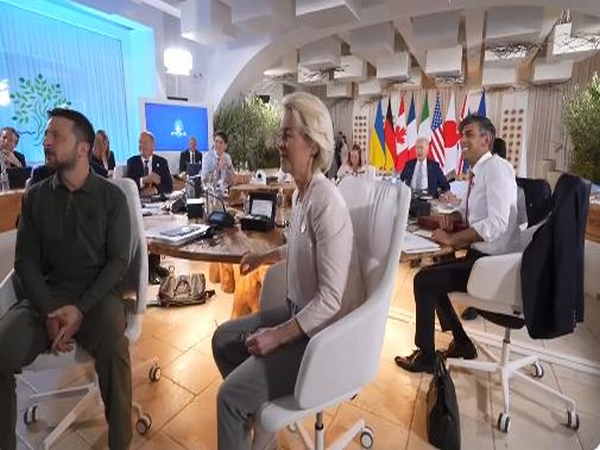 Ukrainian President Volodymyr Zelenskyy holds meeting with world leaders during G7 Summit in Italy (Photo credits: X/@G7)
